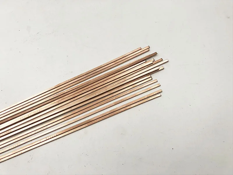 White And Blue Flux Coated Brass Brazing Rod Buy Polished Brass