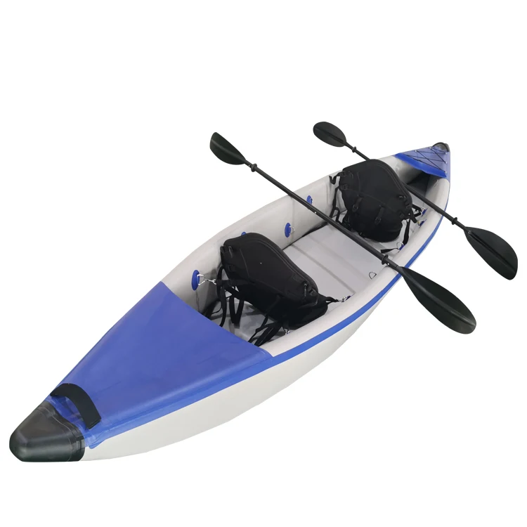 Inflatable Drop Stitch Pvc 2 Person Fishing Kayak Inflatable Kayak