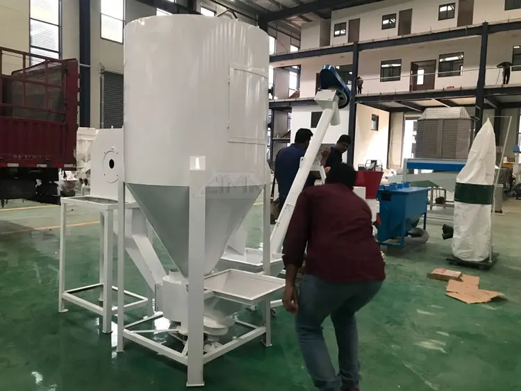 Animal Feed Mill Mixer Price Good Poultry Chicken Feed Mixer Grinder