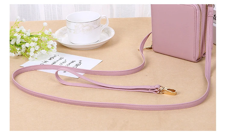 Roomy Pockets Crossbody Mobile Phone Bags Cell Phone Wallet Purse