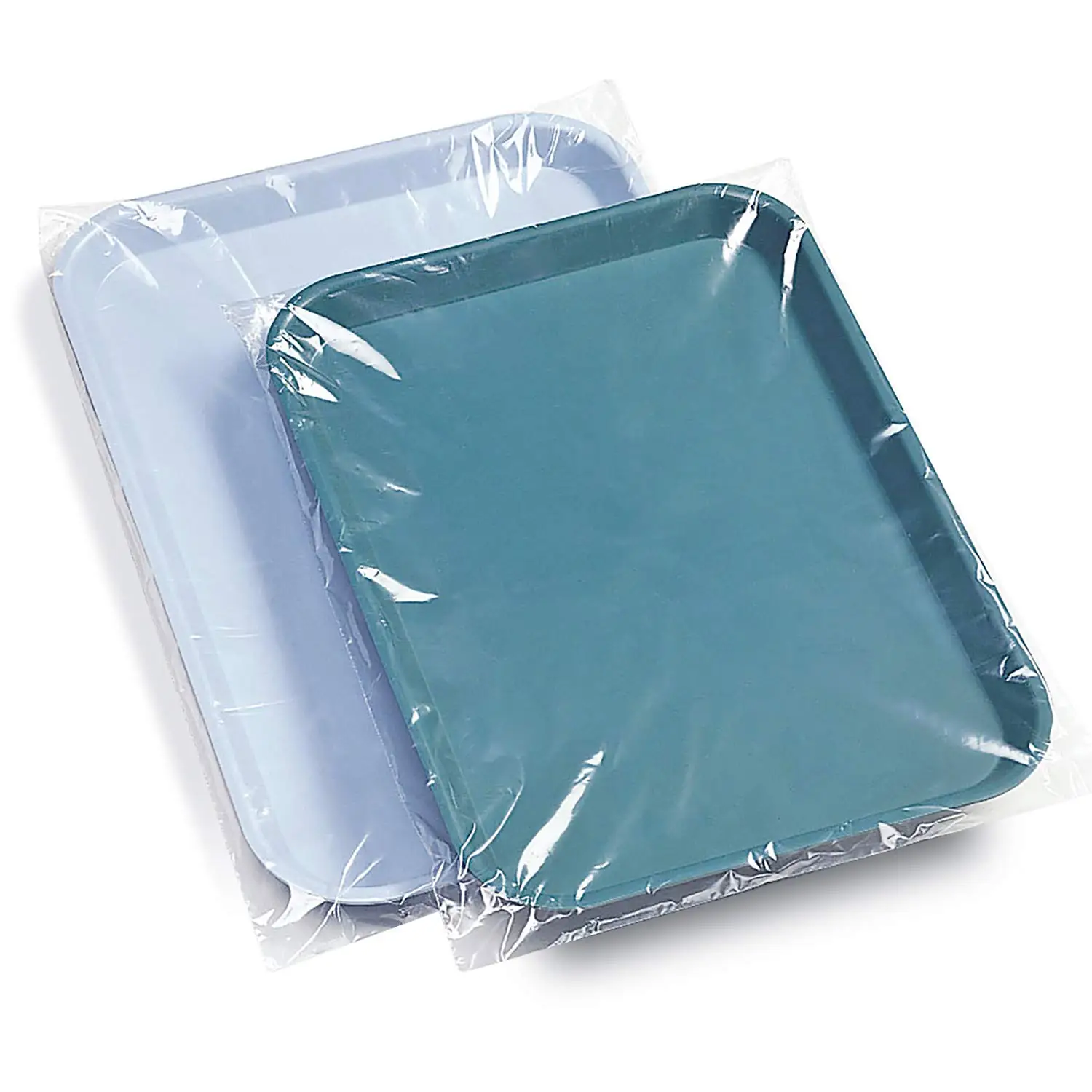 Jmu Dental Tray Covers,Disposable Clear Plastic Sleeve,Size B 10.5" X