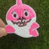 Wholesale Good Quality Dolphin Sequin Iron On Patch for Garment Accessory Bags Clothes Shoes