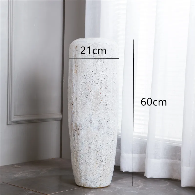 Indoor Plant Vase Modern Simple American Arrangement Ceramic Large