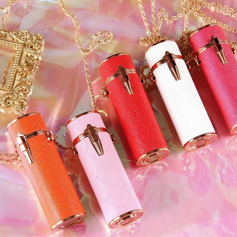 Mansly Silky Velvet Lipstick Moisturize Longlasting Waterproof Chain