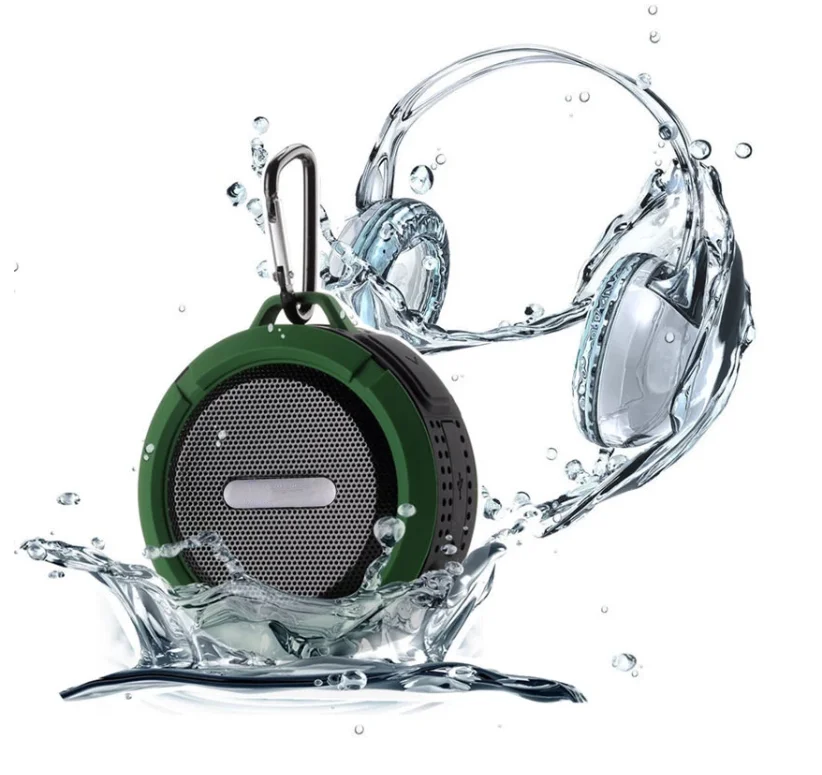 Christmas gift C6 Waterproof Outdoor Blue tooth Speaker TF Wireless Music - ANKUX.COM