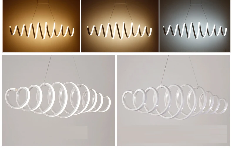 Hot post-modern led chandelier minimalist living room Nordic dining room decoration design lamp chandelier