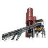60 stationary dry concrete batching Plant price with cement silo for sale