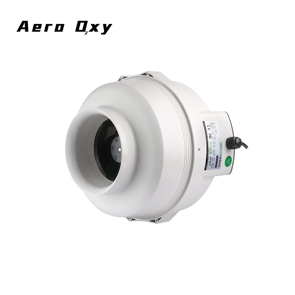 Inline Duct Fan, IP65, Waterproof, Plastic, Brushless - detail 2