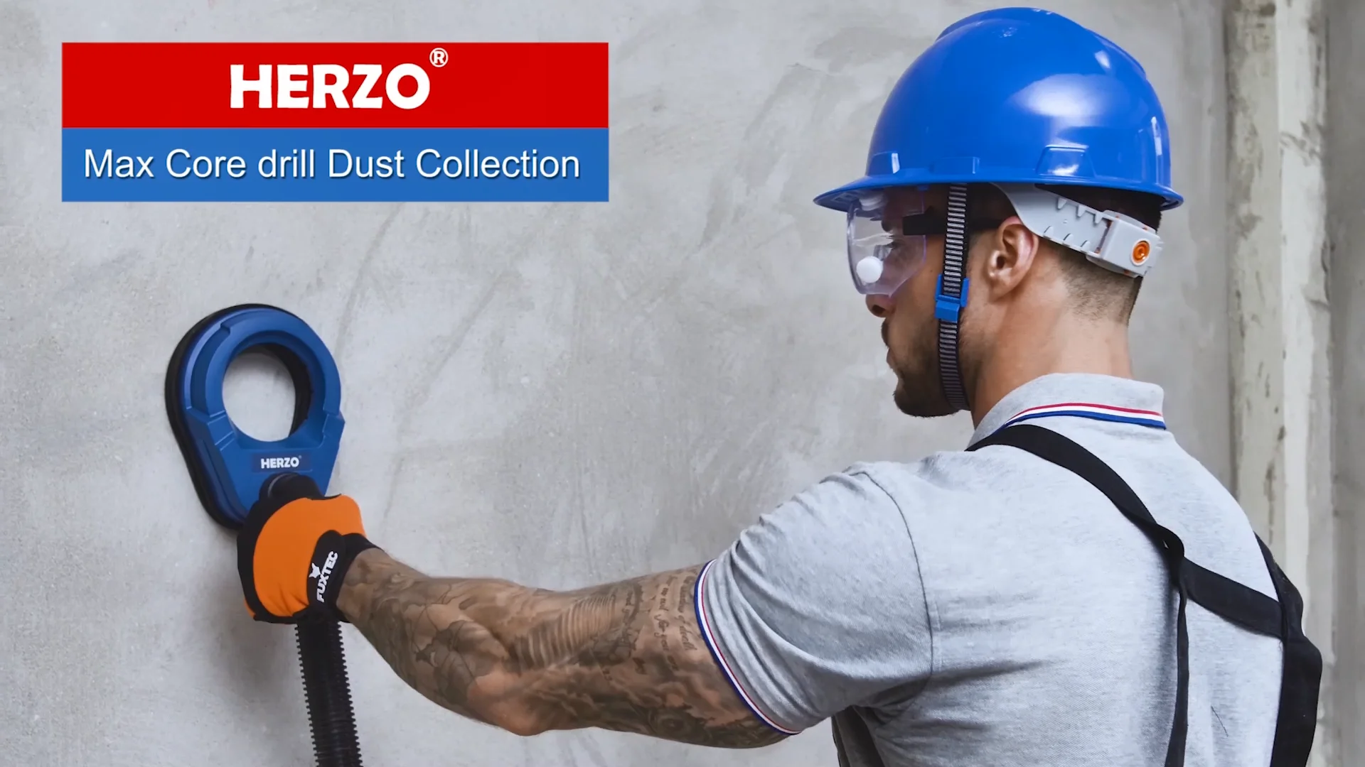HERZO Dust Collection Attachment for Drilling Hammer Drill