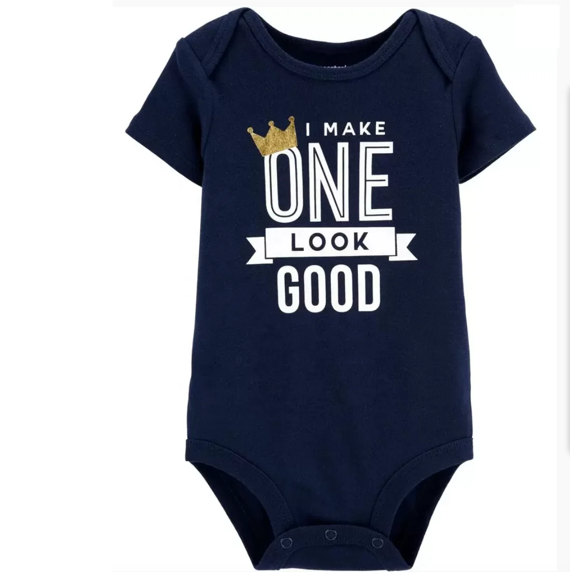 Newborn Baby Pajamas Sets Waffle Summer Short Sleeve Knitted Cotton