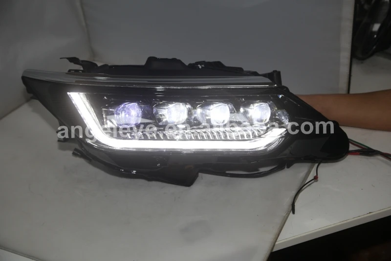 Full led front light for Toyota 2015 Year Camry v55 LED headlight LDV2