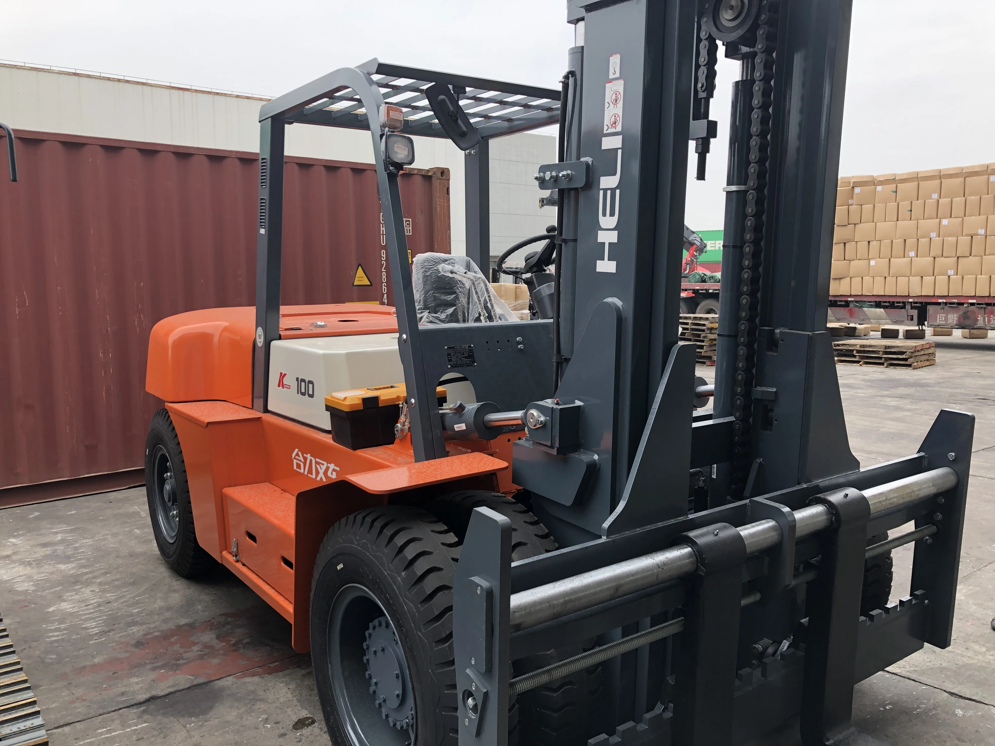 5ton 柴油机叉车 cpcd135-cz-06iiig 1370毫米液压叉