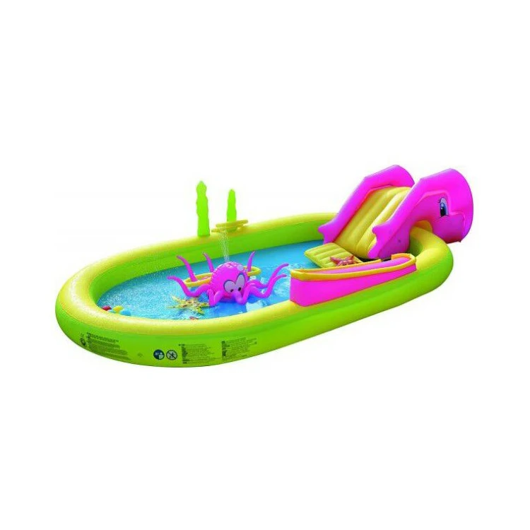 Amazon Hot Sale Kiddie Water Inflatable Slides Swimming Pool Slide