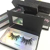 wholesale private label 3d mink eyelashes vendor real mink fur strip eyelashes