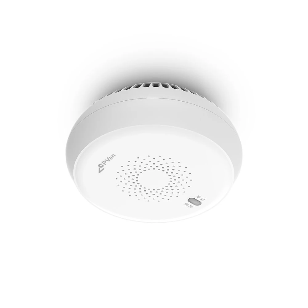 10 Year Lithium Battery-powered Tuya Smoke Leak Detector Fire Alarm Zigbee Smoke Detector - Famidy.com