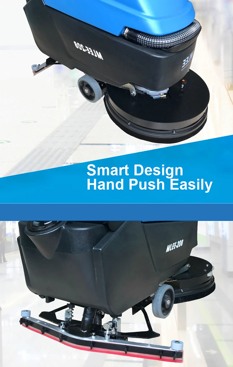 MLEE20B New design auto electric auto manual floor scrubber drier machine