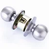 SGS Grade 3 Standard Mortise Stainless Steel Tubular Knob Ball Door Lock for Wood Door