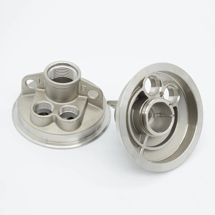 
OEM stainless steel 316-304 valve body precision machining silica sol investment casting machining 