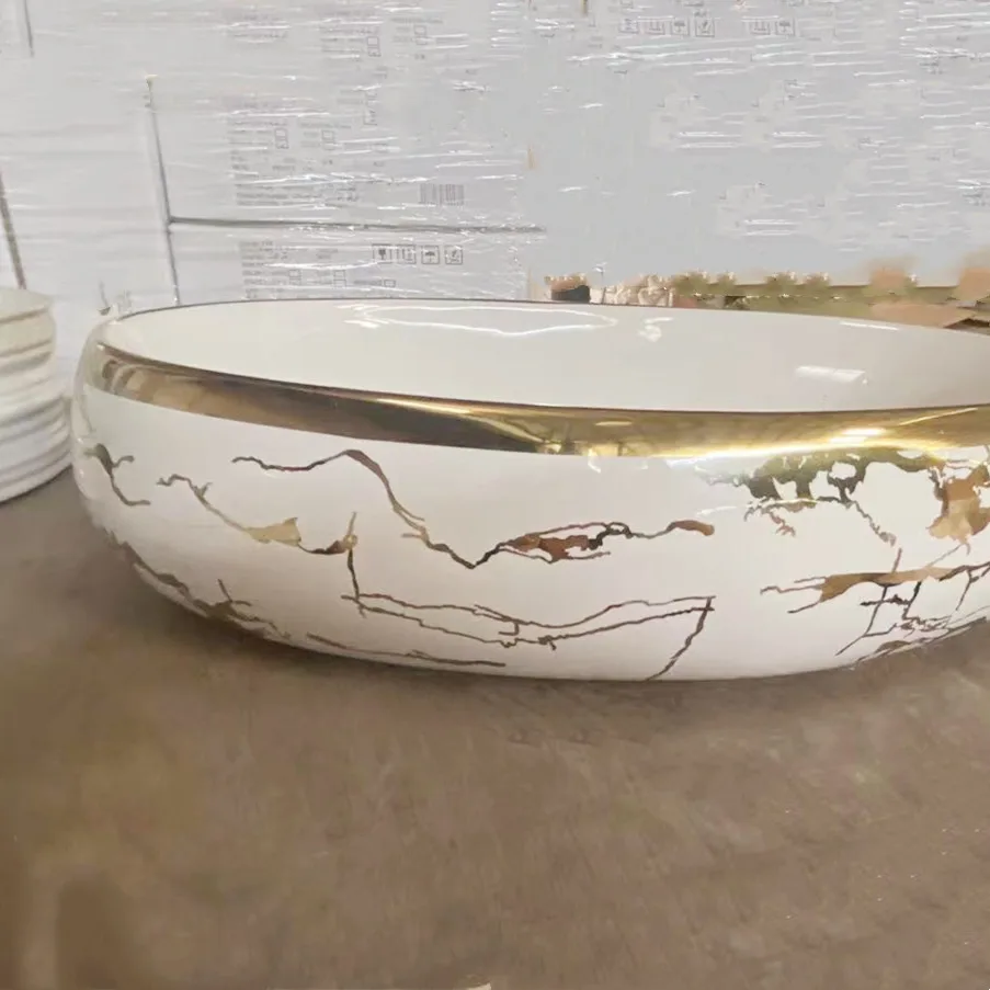 Decorative Pvd Ceramic Wash Basin/toilet Gold Plating Decal Paper Buy