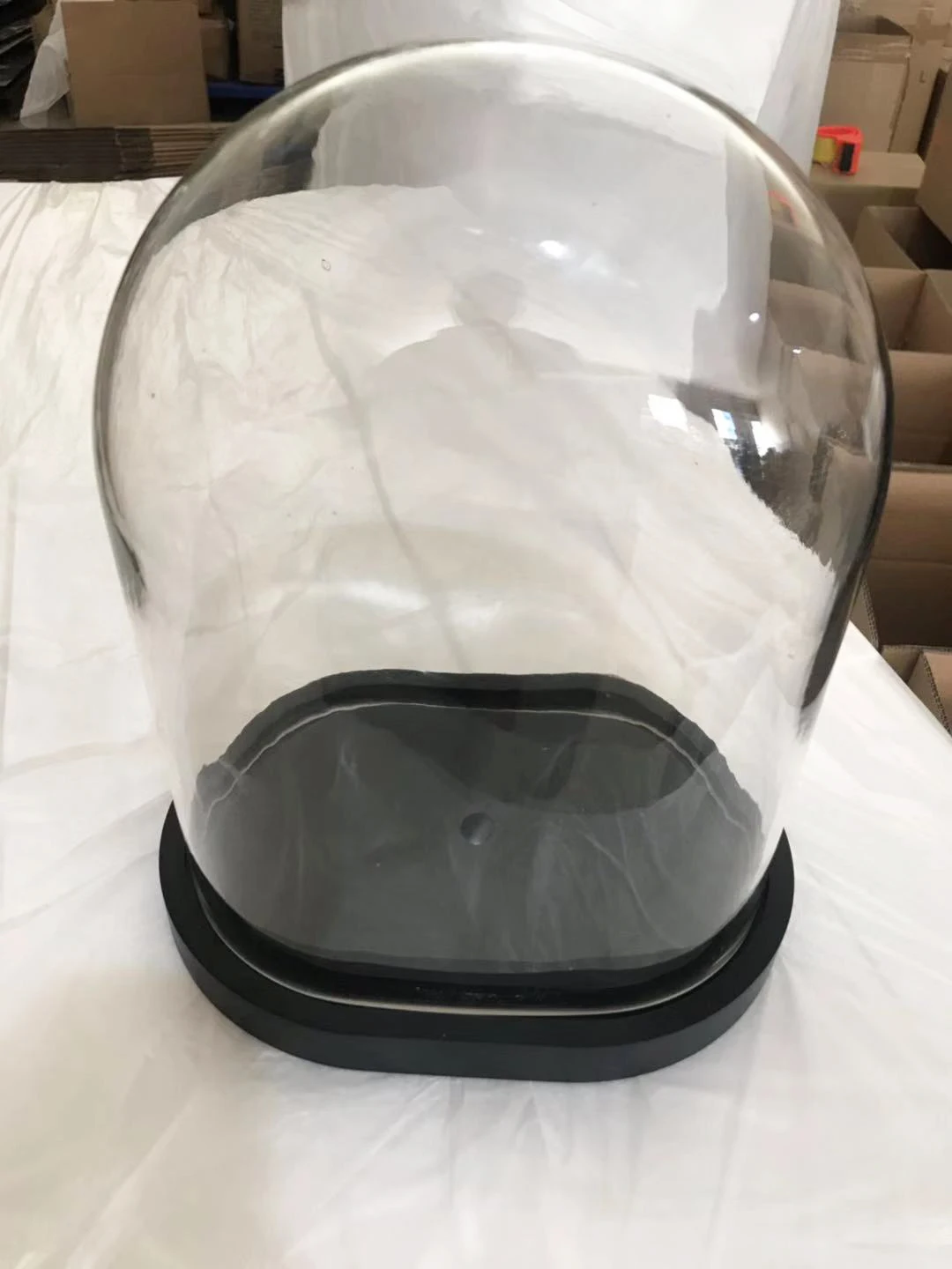 Wholesale Oval Glass Dome With Wood Base Buy Oval Glass Dome,Oval