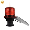 Solar Panel Navigation Warning Light Flash Led Marine Warning Light