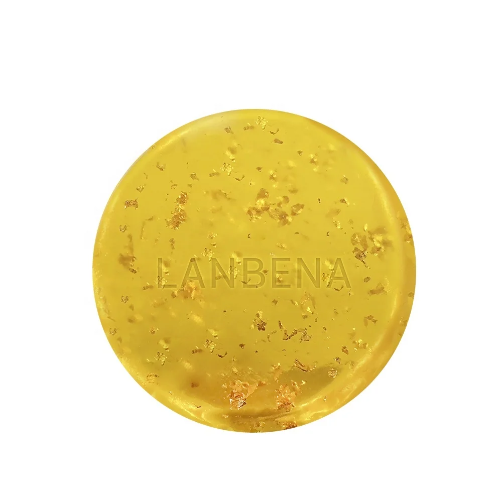 
LANBENA 24K Gold Handmade Soap Hyaluronic Acid Face Cleaning Moisturizing Acne Treatment Repair Whitening Anti-Aging Winkless 