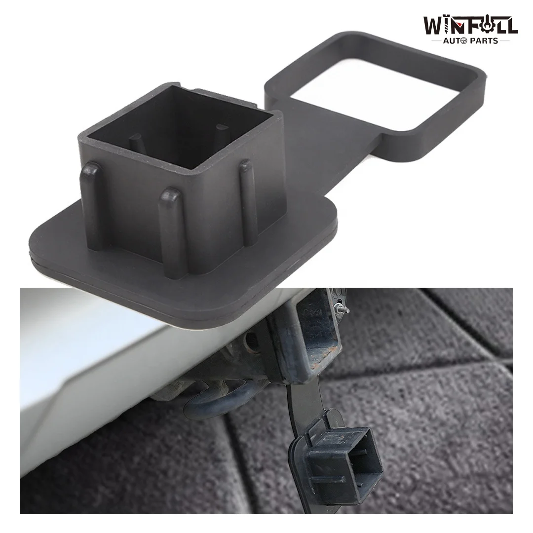 2 Inch Trailer Hitch Cover Plug Insert 2 Pack Receiver Tube Cover 2