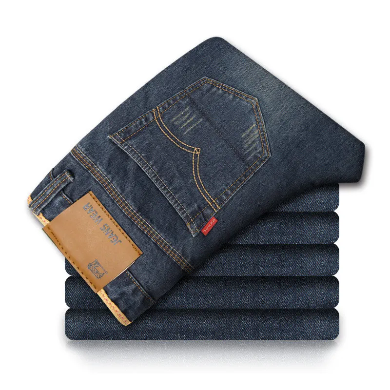 

Cheap Price Straight Thin Denim Regular Trousers Men Jeans
