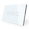 Smart Alexa Switch Wifi Tuya Smart Home Automation 3 Gang Touch Switch