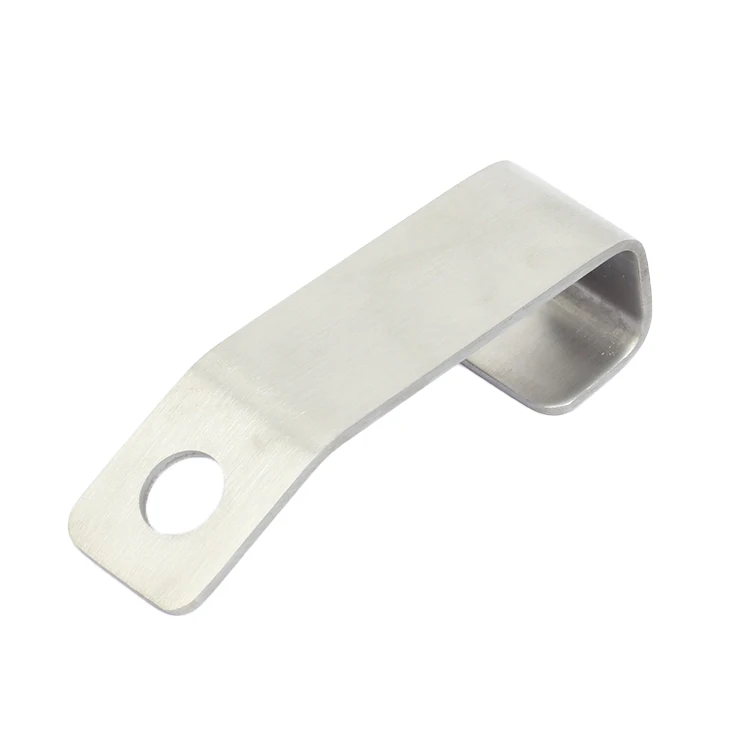 Custom Precision Punch Stamping Hardware Single Sheet Metal Flat Hook