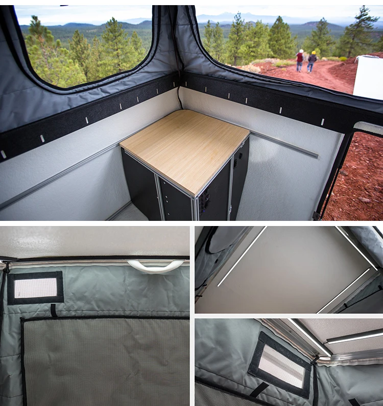 ECOCAMPOR 4x4 Lightweight Slide-On Pickup Truck Camper with Waterproof ...