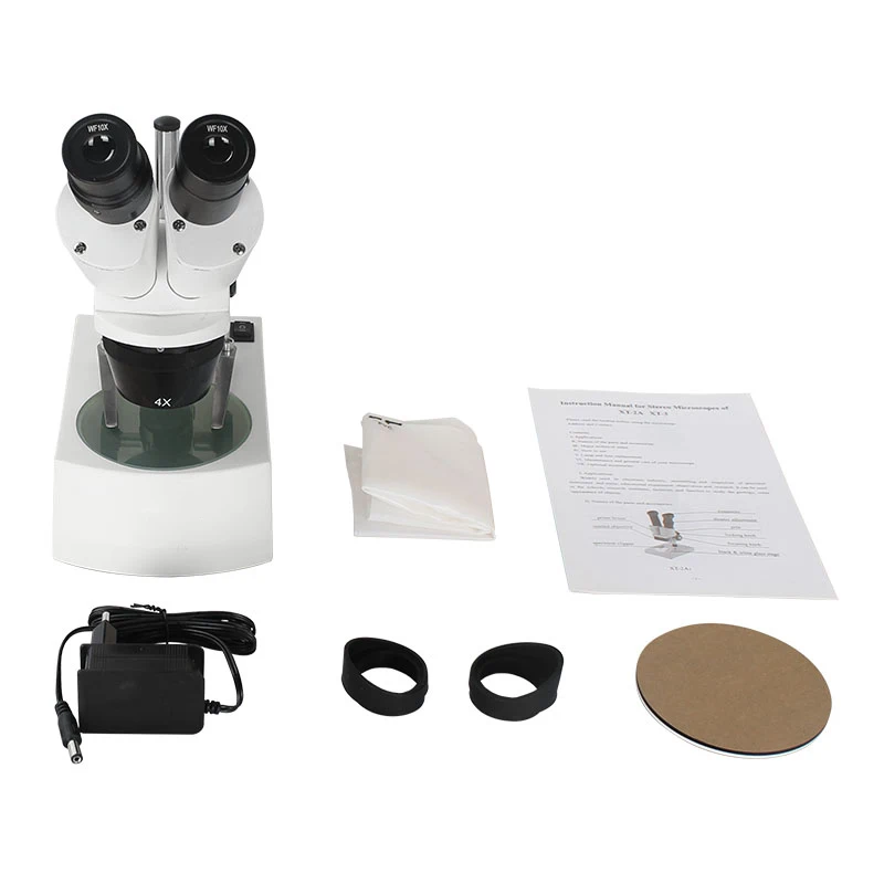 Elementary & High School Education LED Stereo Microscope 10X , 30X , Binocular Head