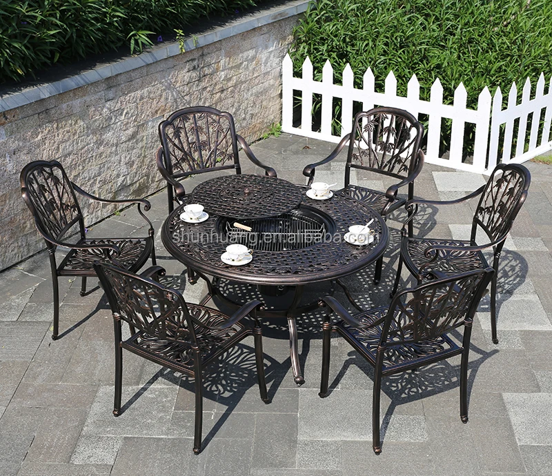 harrow's cast aluminum patio furniture