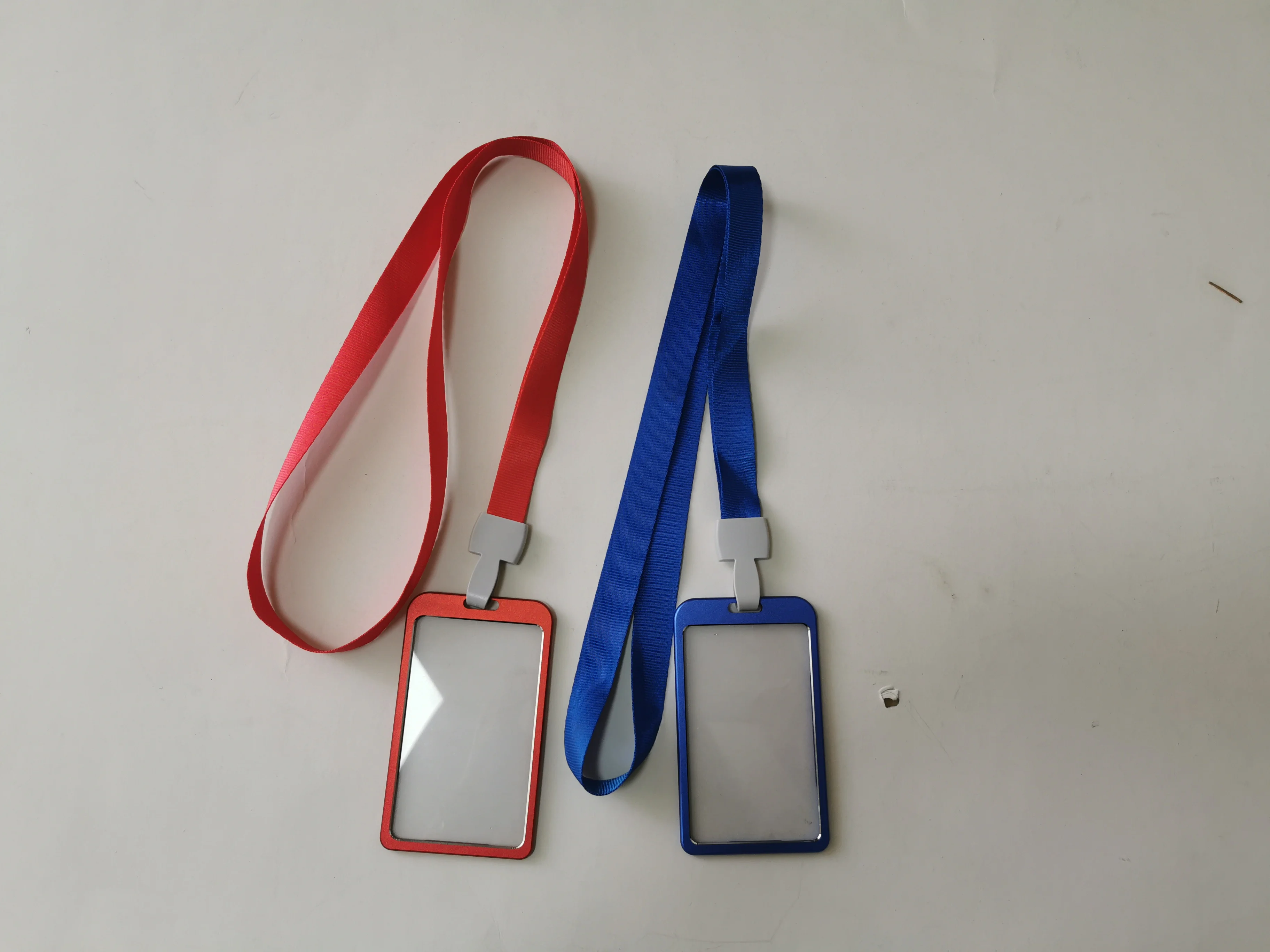 Luxury Aluminum Alloy Business Work Office Card ID Badge Lanyard Holder-LX