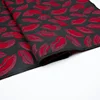 KDJ62N free sample lip metallic polyester brocade jacquard clothing fabric