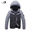Winter men's 2019 casual hooded padded jacket keeps warm cotton jacket