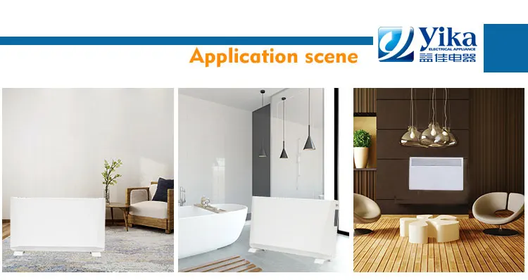 Fast Heating Touch screen control IP24 digital heater panel