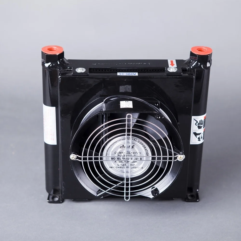 Oem Industrial Hydraulic Fan Oil Cooler Aluminum Radiator Af1025t Ac