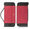Portable Leather Case Multifunction Travel Carrying Stand Cover with Wrist Strap for Nintendo Switch