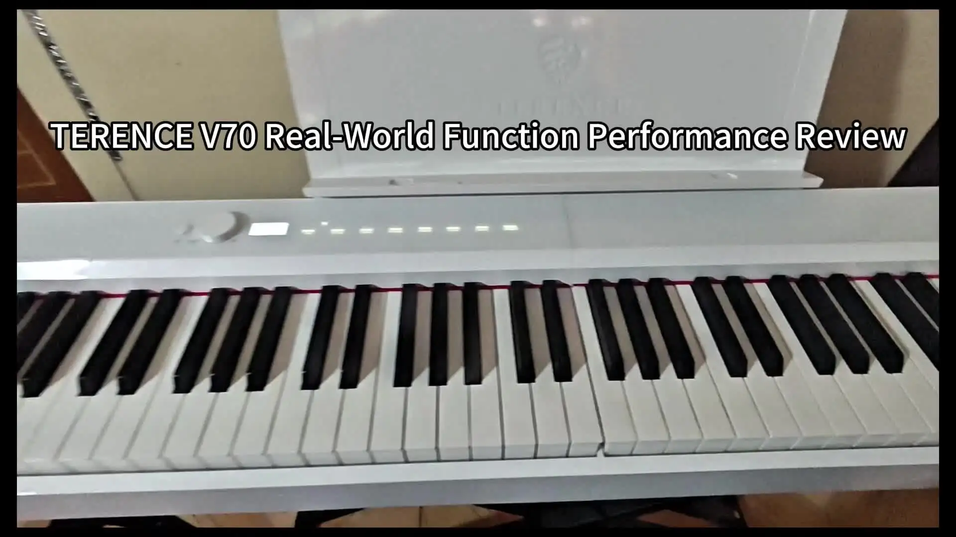 Terence V70 88鍵ポータブル折りたたみ式デジタルピアノ