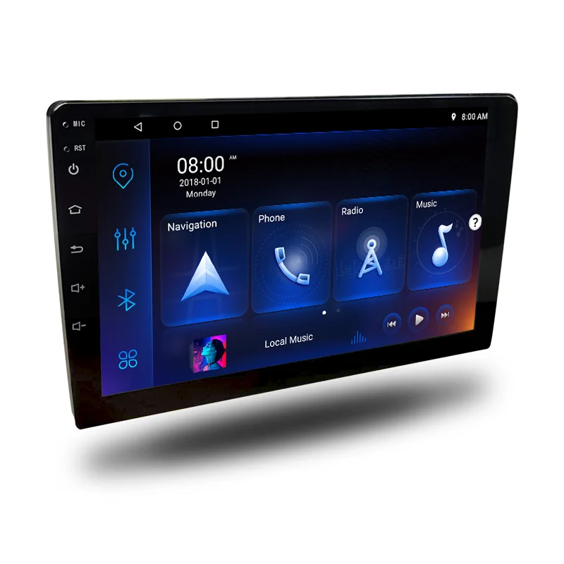 

radio car,2 Pieces, Black