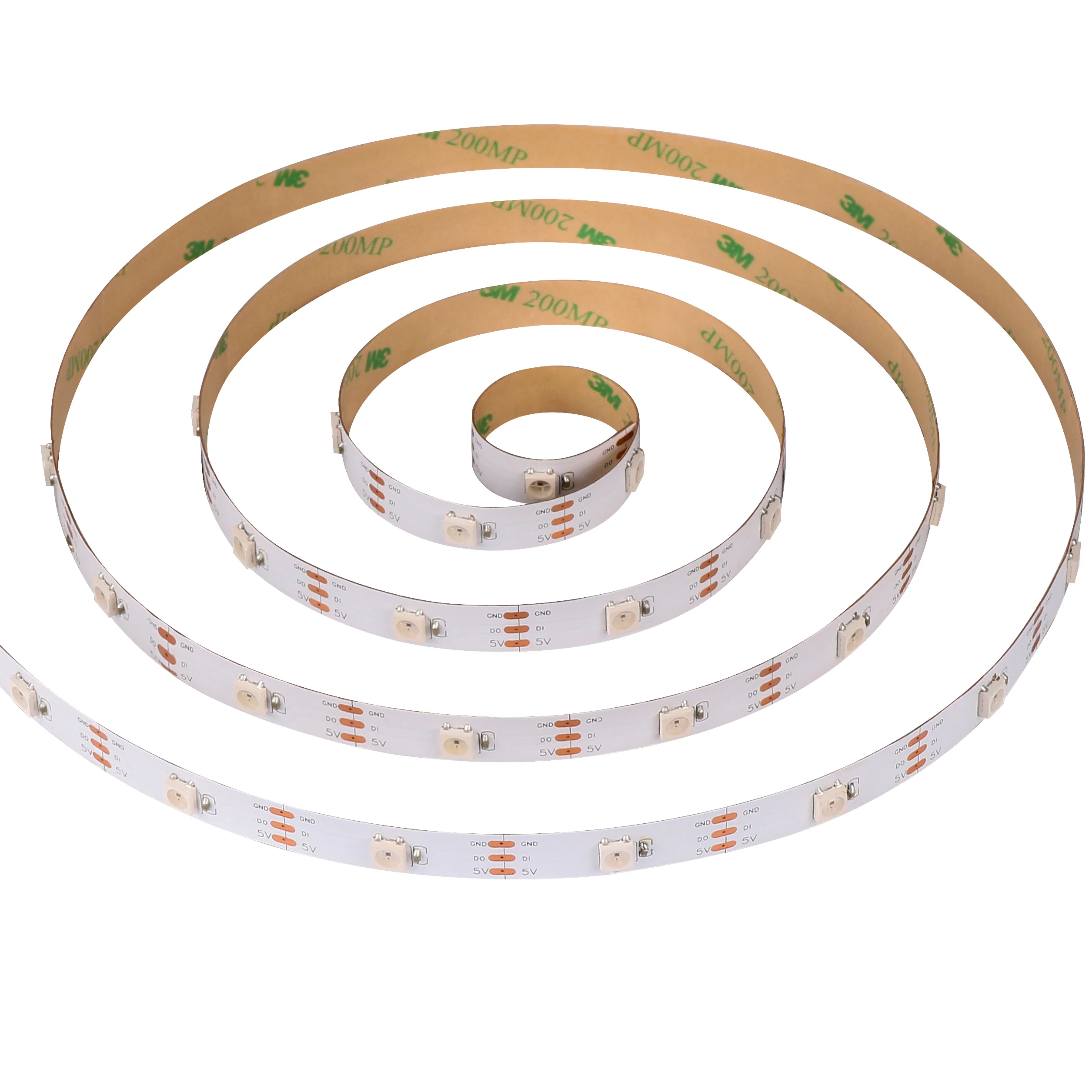 RGB Colour changing LED Strip Light retail pack project business IP20 IP54 IP65 IP68 Silicone Glue Waterproof