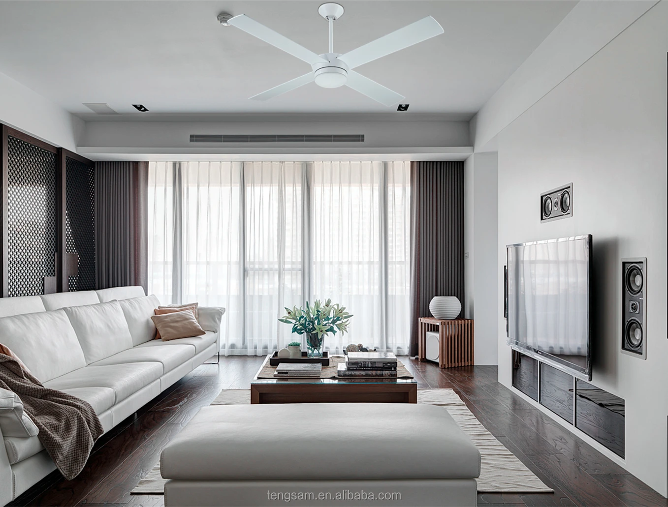 Ceiling Fan, LED, TS-52-136 - detail 10
