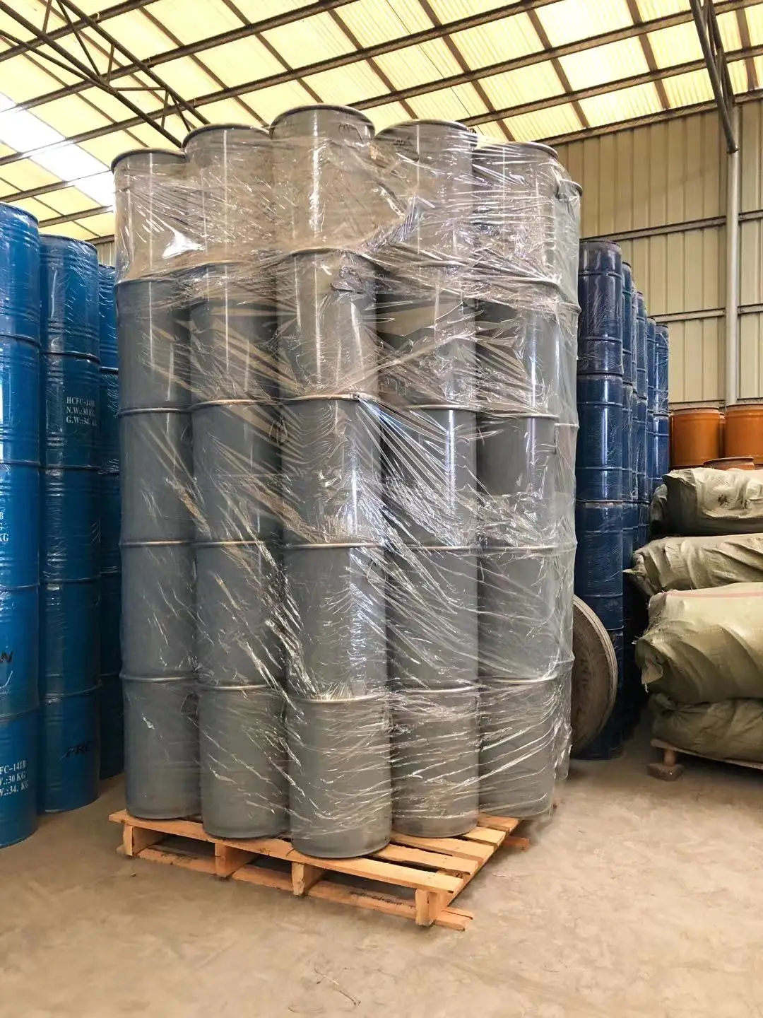 Steel Drum 25l Sealing And Retracted Metal Steel Drum Chemical Drum