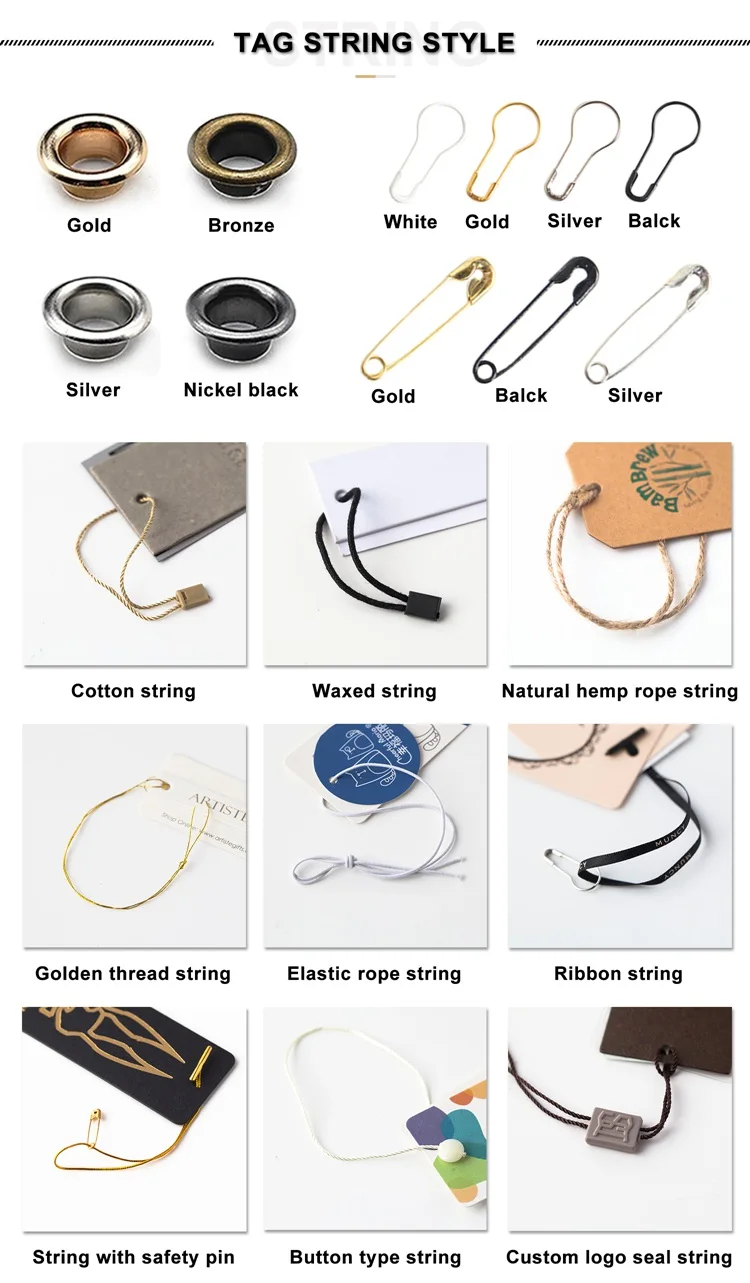 Price Hang Tag String
