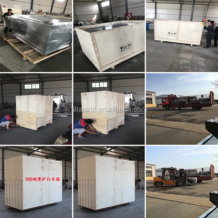 50kg/batch Meat Commercial Fish Smokers For Sale/smoke Oven Machine