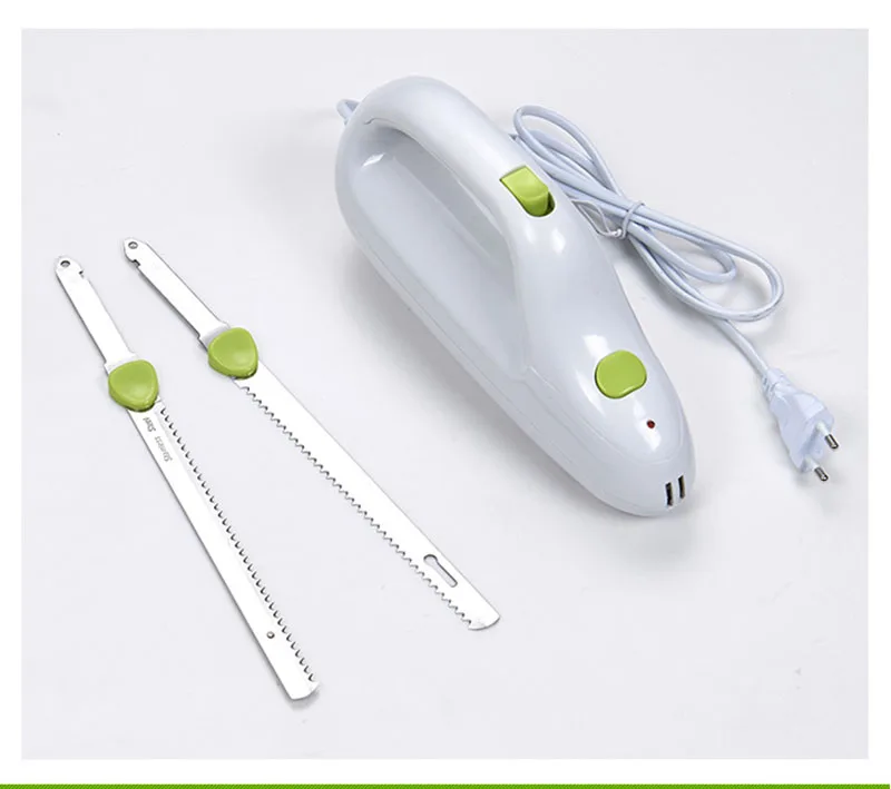 Stainless Steel Serrated Knife Electric Bread Frozen Meat Ham Cutter