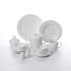 28 Ceramics Eco-friendly China Supplies Hotel Catering Ceramic Tableware White Dinner Plate Sets Porcelain*