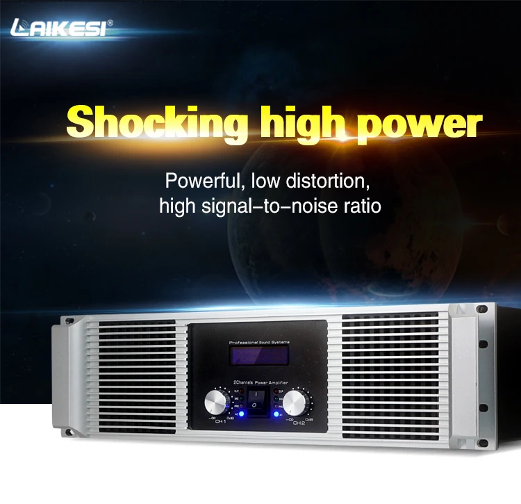 Alta Potencia Professional Amplificador de Poder 8ohmios