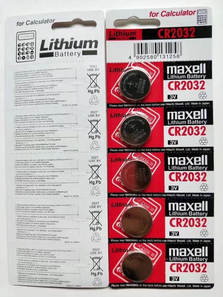 3v Cr1632 1620 Lithium Battery Cr 1632 1620 1616 2032 2025 2016 Button